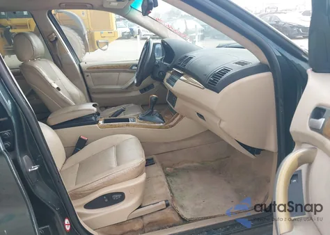 2001 BMW X5 3.0 из США, поврежденный, VIN WBAFA53551LM71506